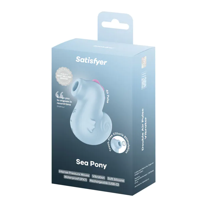 Вакуумний кліторальний стимулятор Satisfyer Sea Pony — фото 6