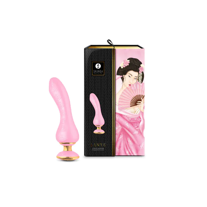 Вібратор для точки G Shunga Sanya Light Pink — фото 6