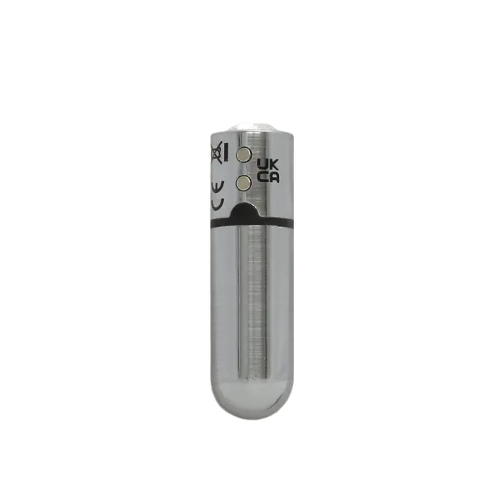 Віброкуля PowerBullet First-Class Bullet with Key Chain Pouch Silver — фото 3