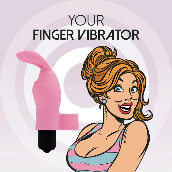 Вібратор на палець FeelzToys Magic Finger Vibrator Pink — фото 2
