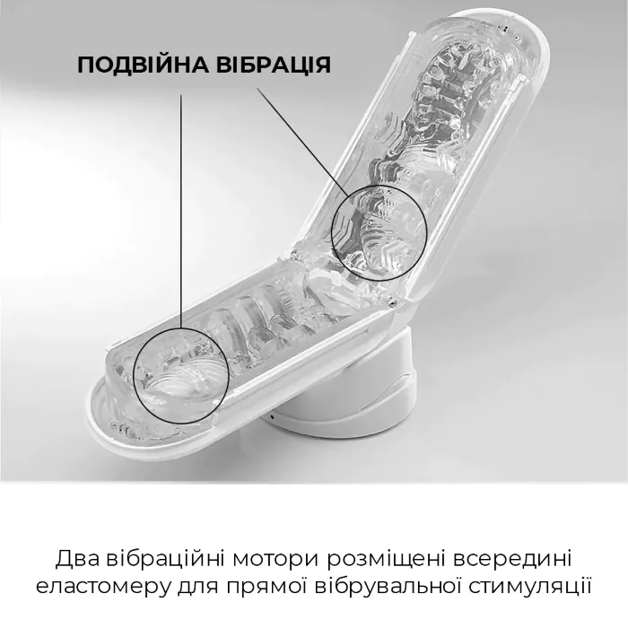 Мастурбатор Tenga Flip Zero Electronic Vibration White — фото 18