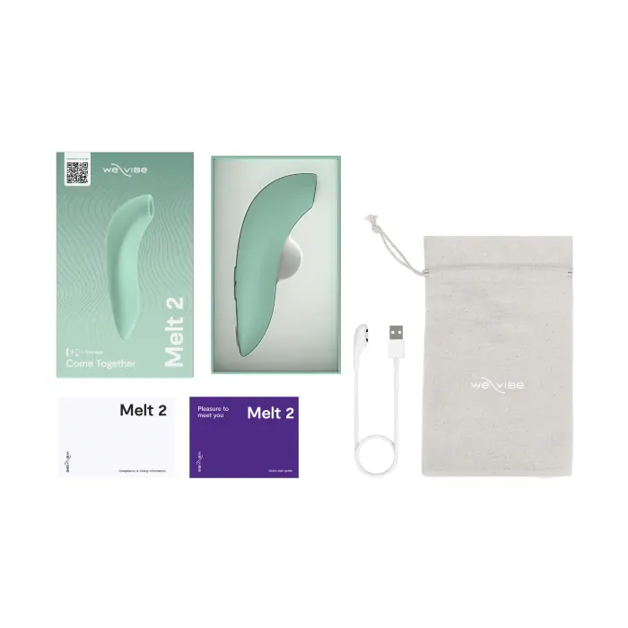 Вакуумний смартстимулятор We-Vibe Melt 2 Sage — фото 20