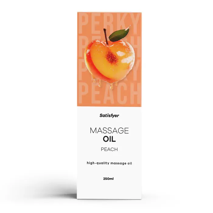 Масажна олія Satisfyer Massage Oil Peach 250 мл — фото 3