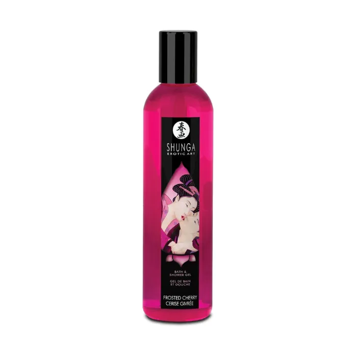 Їстівний гель для душу Shunga Shower Gel Frosted Cherry