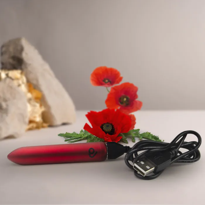 Вібропуля Rocks Off Bullet Poppy Red — фото 12