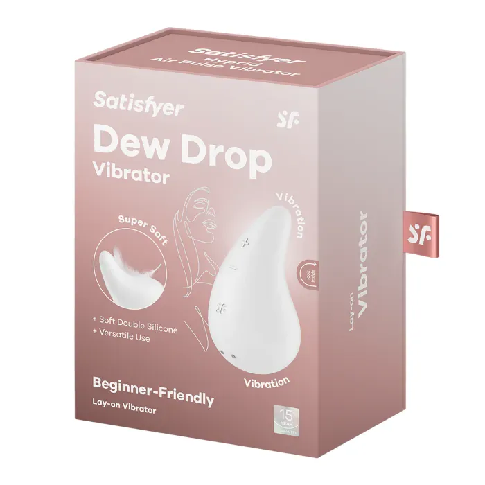 Вібратор Satisfyer Dew Drop White — фото 6