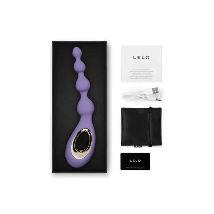 Анальне намисто з вібрацією LELO Soraya Beads Violet Dusk — фото 2