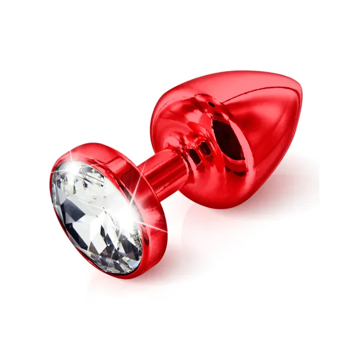Анальна пробка Diogol Round Red 30 мм