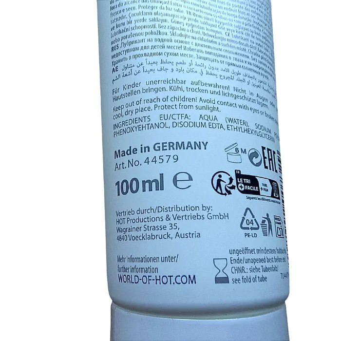 Лубрикант HOT Nature Glide Sliding Gel 100 мл — фото 5