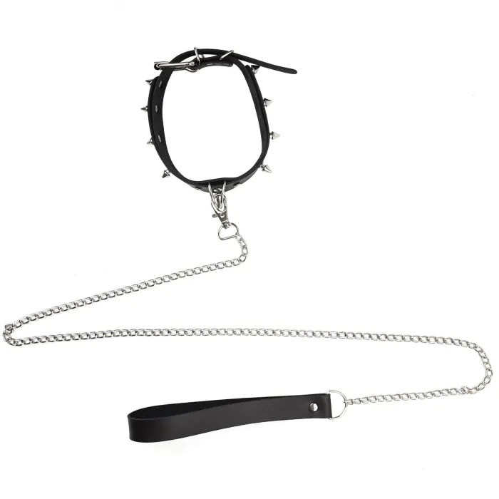 Нашийник Art of Sex Collar Spikes and Leash — фото 5
