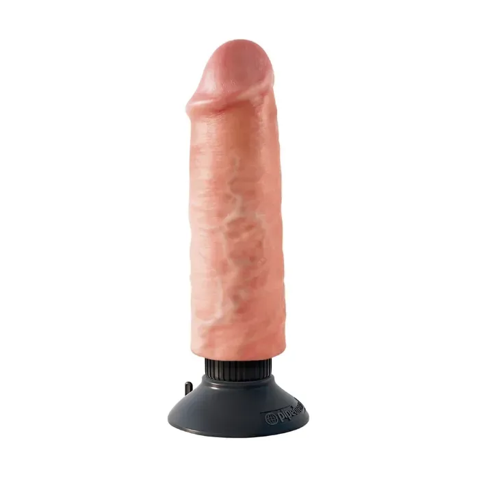 Вібратор King Cock 6" Vibrating Cock