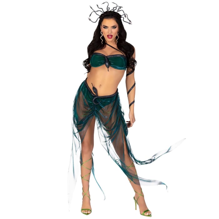 Еротичний костюм Медузи Горгони Leg Avenue Medusa Costume — фото 23