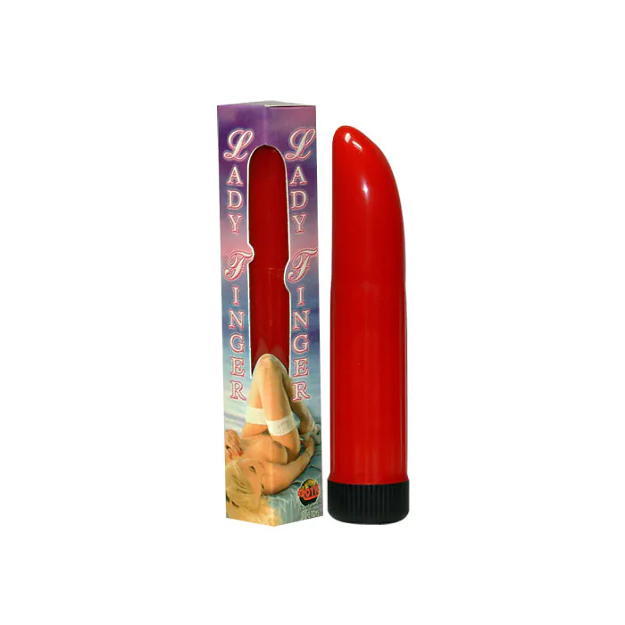 Вібратор Ladyfinger red