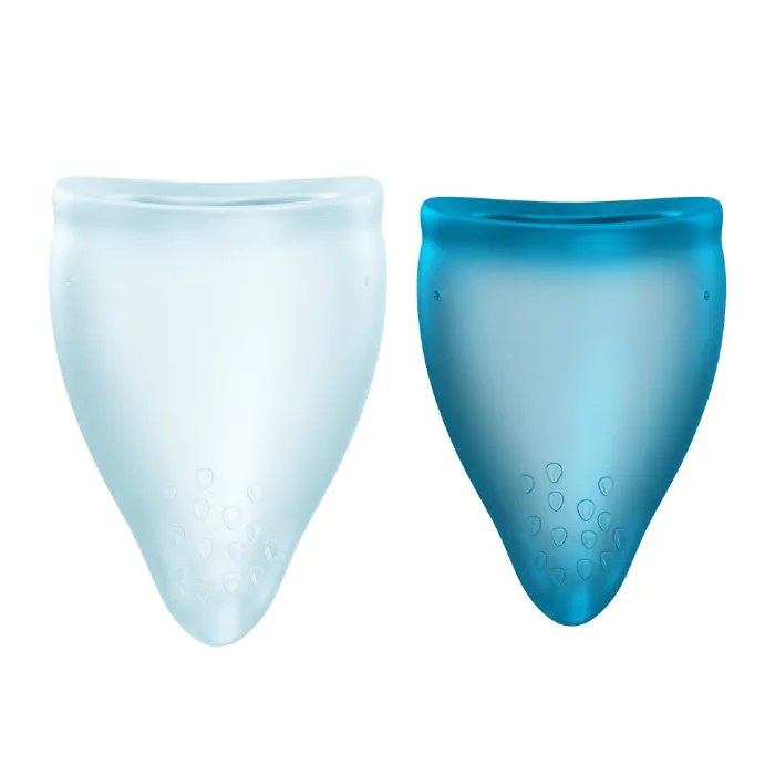 Набір менструальних чаш Fun Cup Explore Kit Turquoise — фото 2