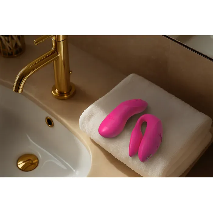 Парний смартвібратор We-Vibe Chorus Pro Electric Pink — фото 28