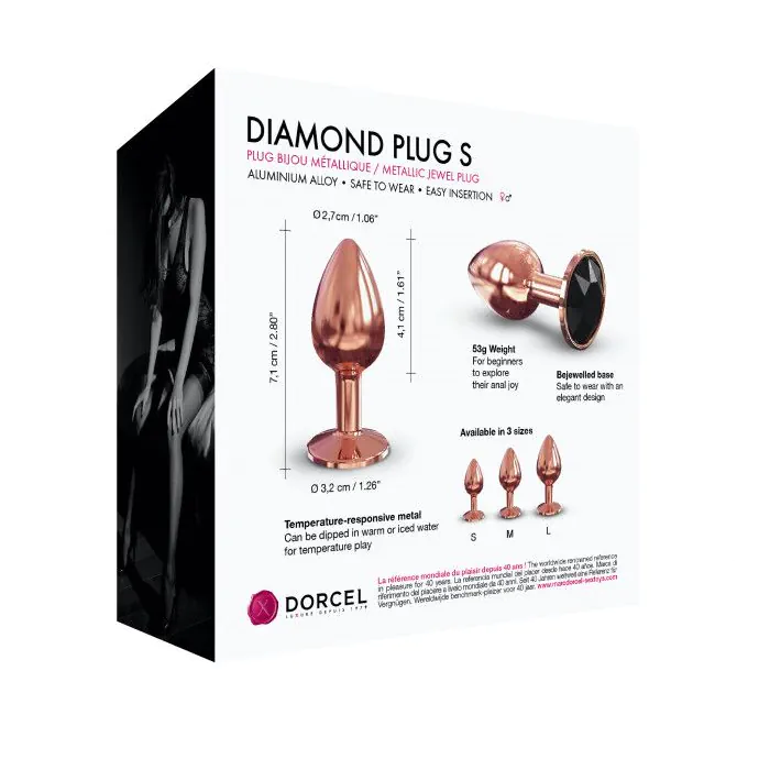Анальна пробка Dorcel DIAMOND PLUG S — фото 6