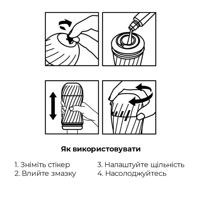 Мастурбатор Tenga Air-Tech Twist Tickle Red — фото 19