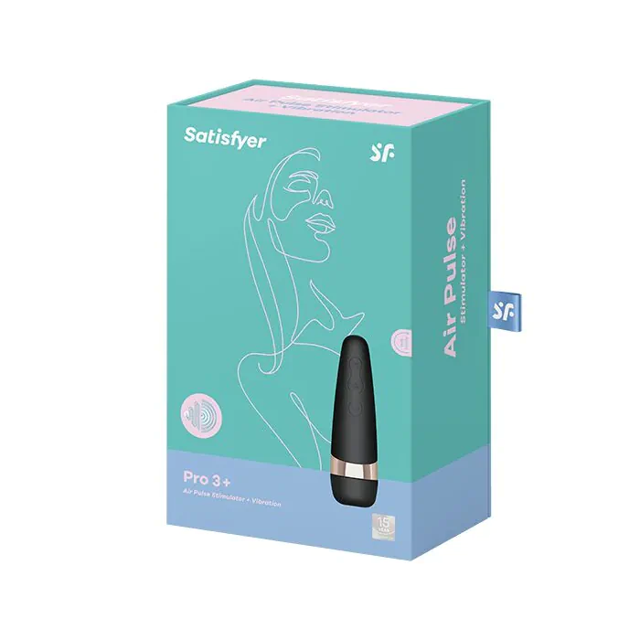 Вакуумний кліторальний стимулятор Satisfyer Pro 3+ Vibration — фото 3