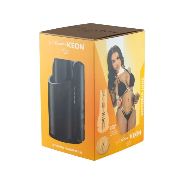 Інтерактивна секс-машина для чоловіків Kiiroo Keon Combo Set з мастурбатором Feel Victoria — фото 6