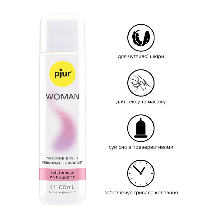 Лубрикант pjur Woman Silicone 100 мл — фото 2