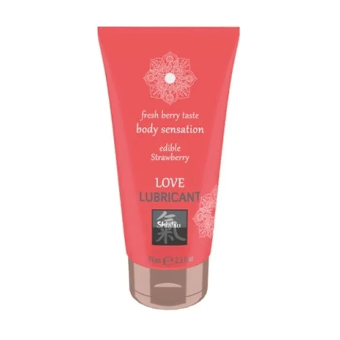 Лубрикант Shiatsu Love Strawberry 75 мл