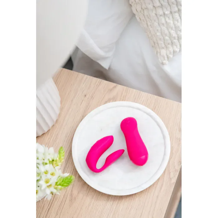 Парний смартвібратор We-Vibe Chorus Pro Electric Pink — фото 21
