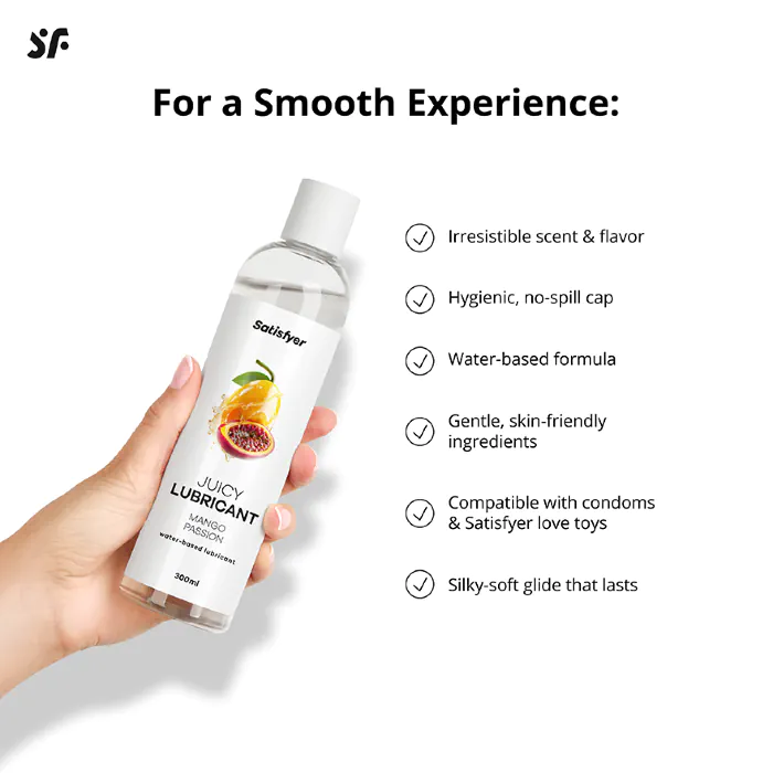 Лубрикант Satisfyer Juicy Lubricant Mango & Passion 300 мл — фото 5