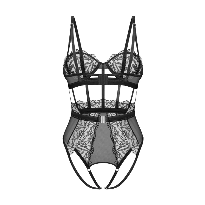 Боді Obsessive Hersis crotchless teddy — фото 2