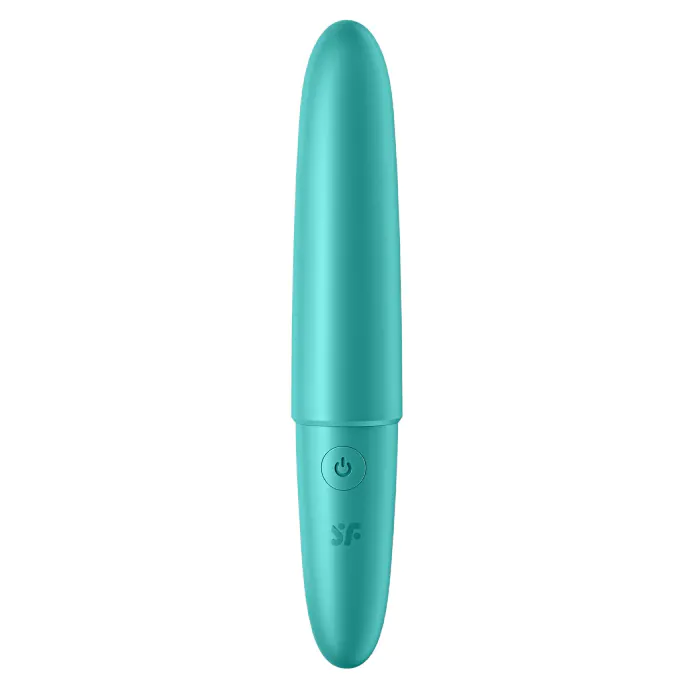 Вібратор для клітора Ultra Power Bullet 6 Turquoise — фото 6
