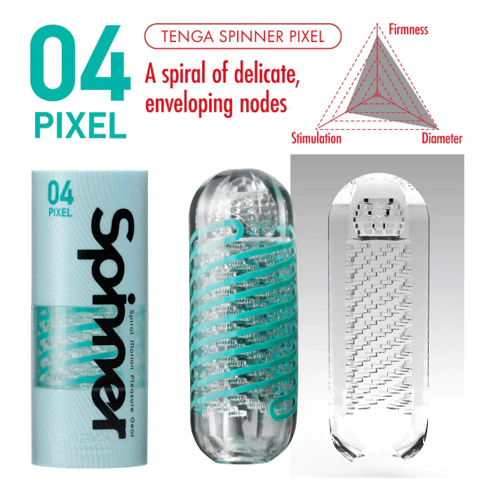 Мастурбатор Tenga Spinner Pixel — фото 5