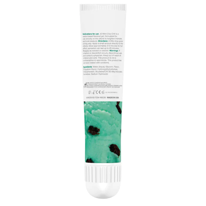 Гель для клітора JO Mint Chip Chill 10 мл — фото 3