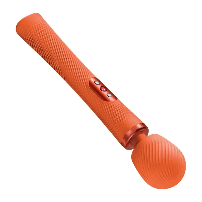 Вібромасажер Fun Factory VIM Vibrating Wand Orange — фото 3