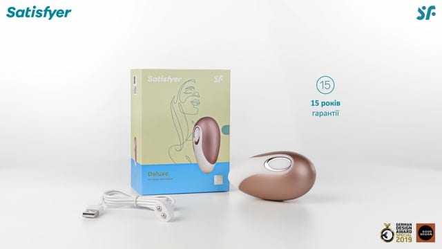 Вакуумний стимулятор Satisfyer Pro Deluxe — фото 2