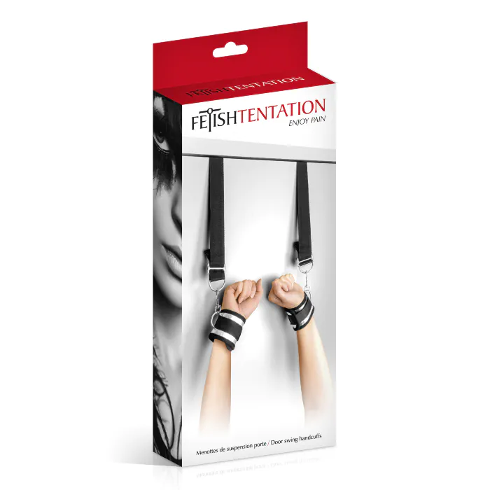 Фіксатор для рук на двері Fetish Tentation Door swing handcuffs — фото 3