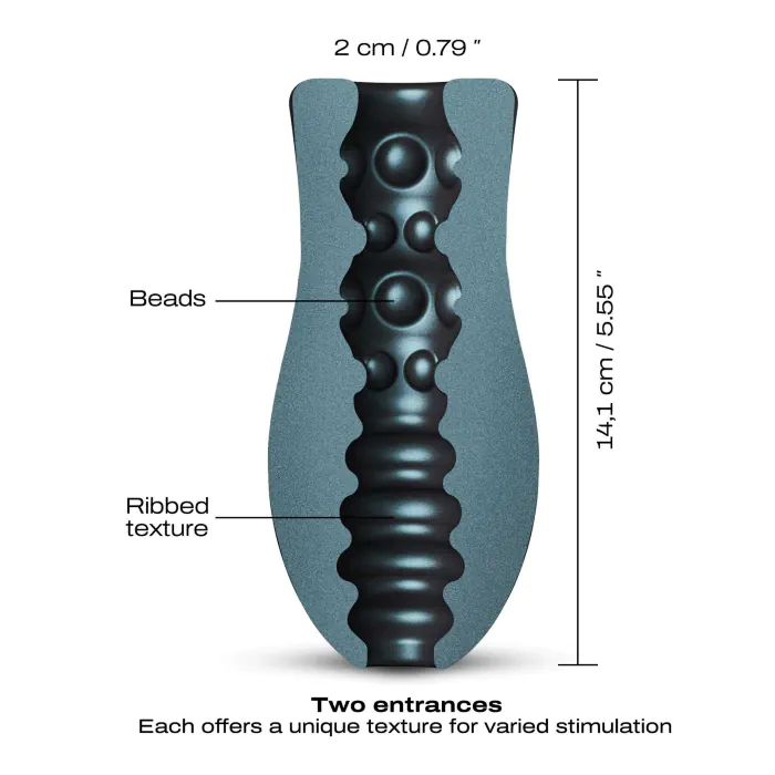 Мастурбатор Dorcel Sili-Cup Dual Sensation — фото 5