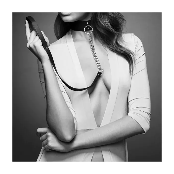 Чокер Bijoux Indiscrets MAZE - Wide Chocker Black — фото 3