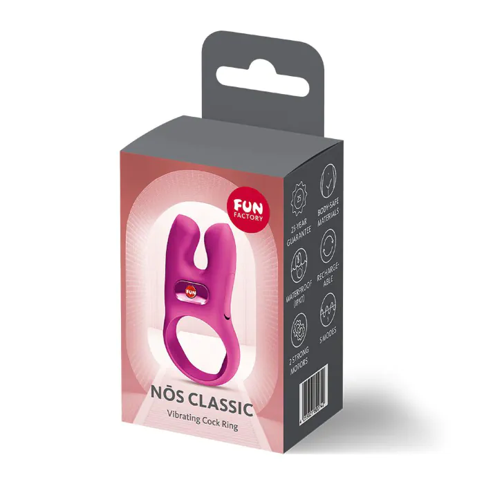 Віброкільце Fun Factory NŌS Classic Magenta — фото 8