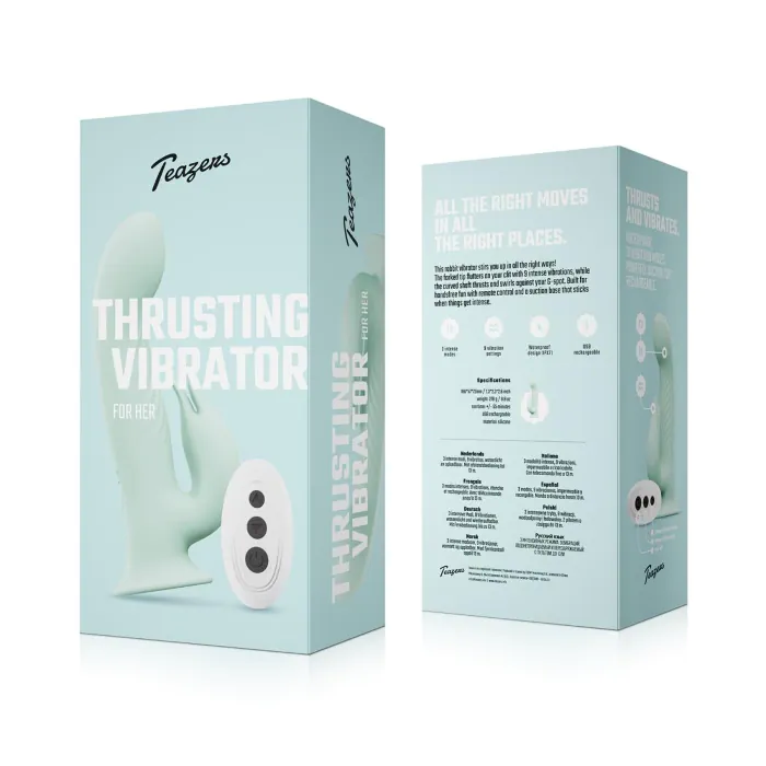 Вібратор-кролик Teazers Thrusting Vibrator — фото 5
