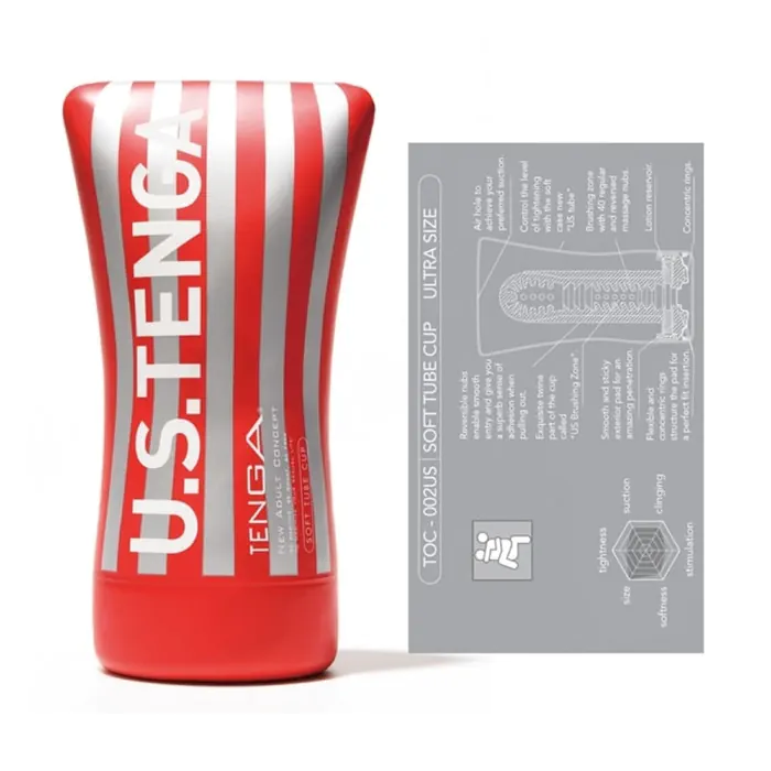 Мастурбатор Tenga US Soft Tube Cup — фото 3