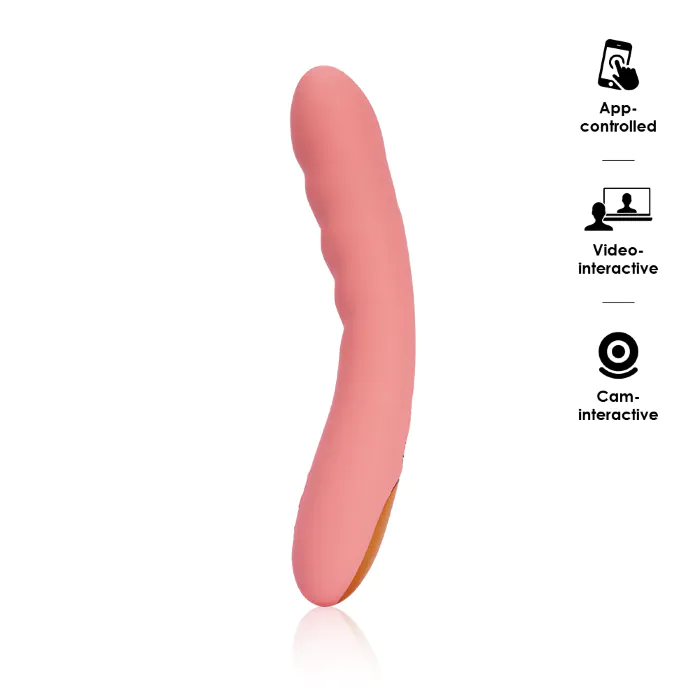 Смарт-вібратор з пульсацією Svakom Ava Neo Peach Pink