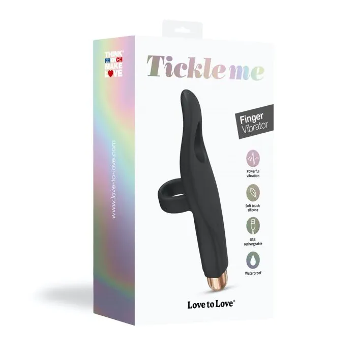 Вібратор Love To Love Tickle me Black Onyx — фото 7