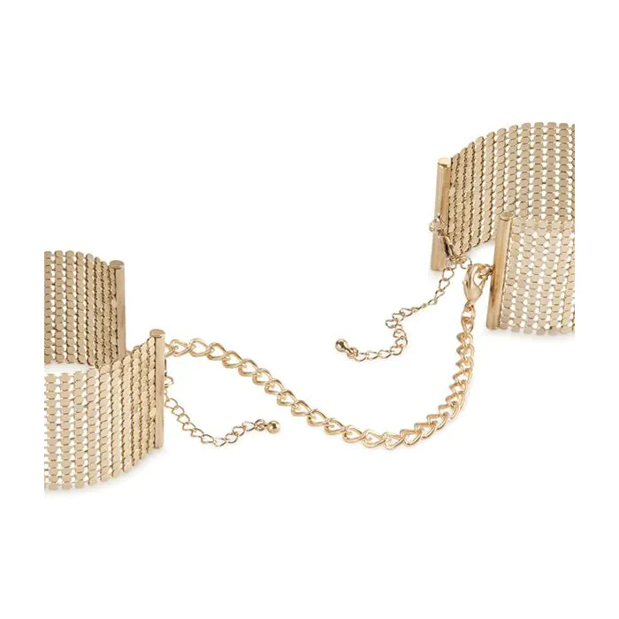 Наручники Bijoux Indiscrets Desir Metallique Handcuffs - Gold — фото 2