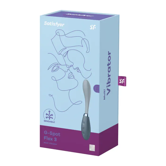Вібратор Satisfyer G-Spot Flex 3 grey — фото 7