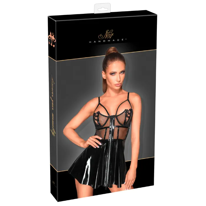 Вінілова сукня Mini Dress by Noir — фото 2