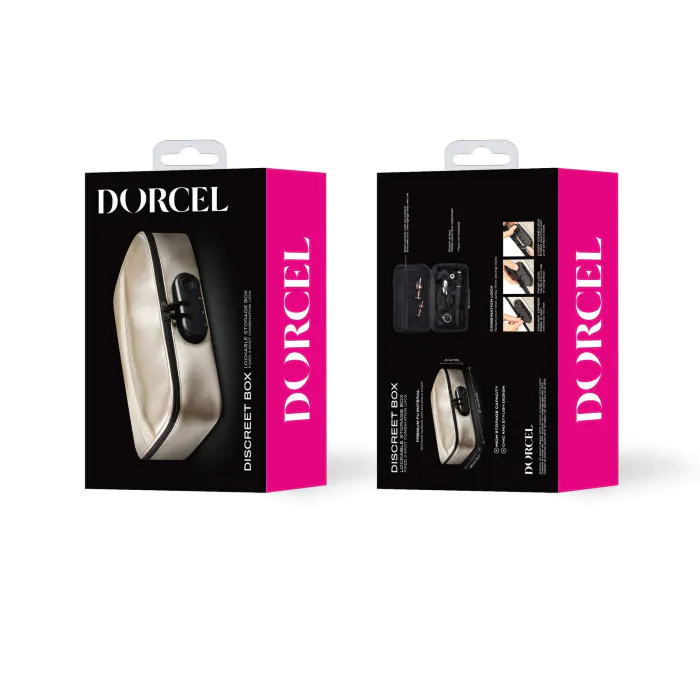 Кейс для іграшок Dorcel Discreet Box Luxury Gold — фото 8