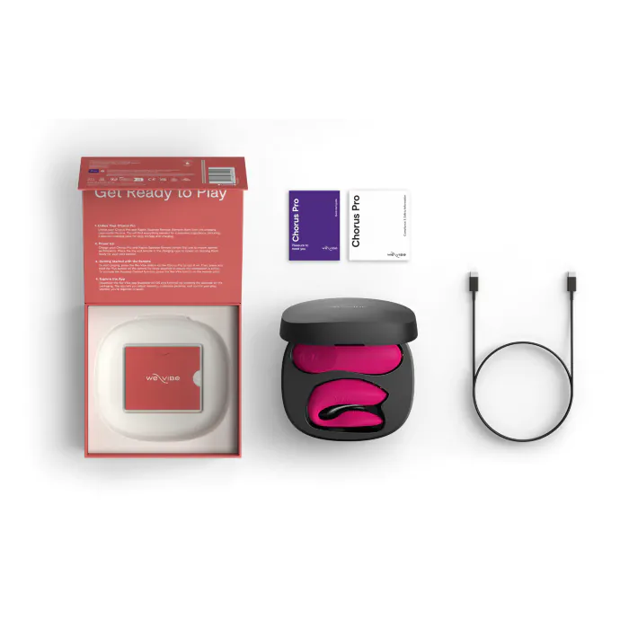 Парний смартвібратор We-Vibe Chorus Pro Electric Pink — фото 24