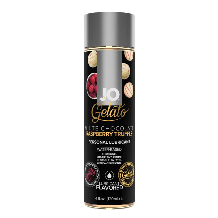 Лубрикант на водній основі JO Gelato White Chocolate Raspberry 120 мл