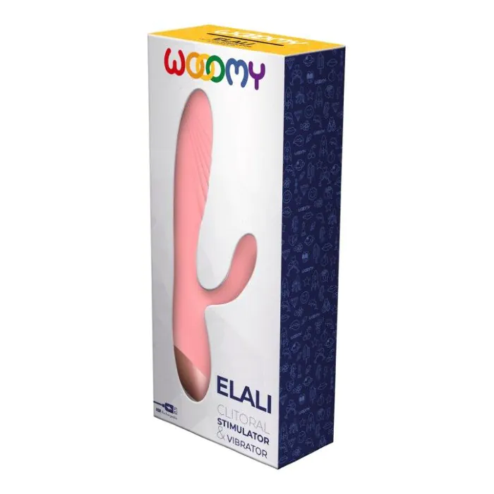 Вібратор-кролик Wooomy Elali Pink Rabbit Vibrator — фото 5