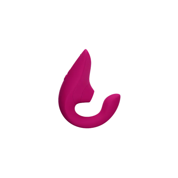 Вібратор кролик з вакуумною стимуляцією Womanizer Blend Vibrant Pink — фото 7
