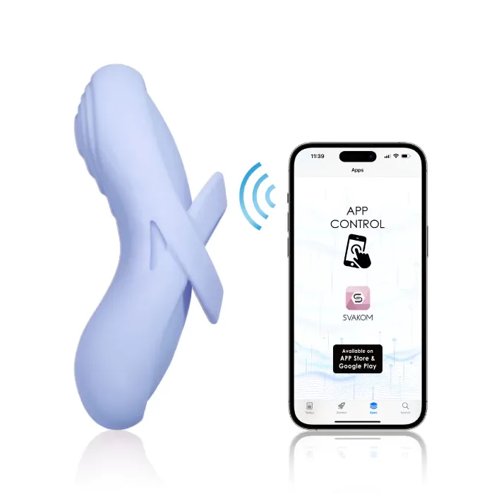 Вібратор на палець Svakom Echo 2 Sky Blue